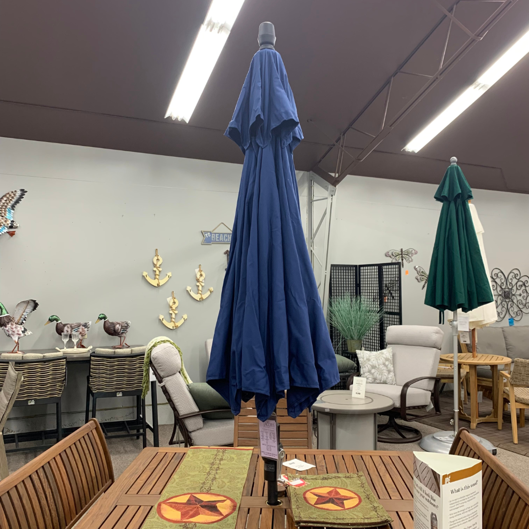 in stock patio umbrellas Shade Umbrellas in Stock- 9' SWV Patio Umbrella in Neptune – Jacobs Custom Living