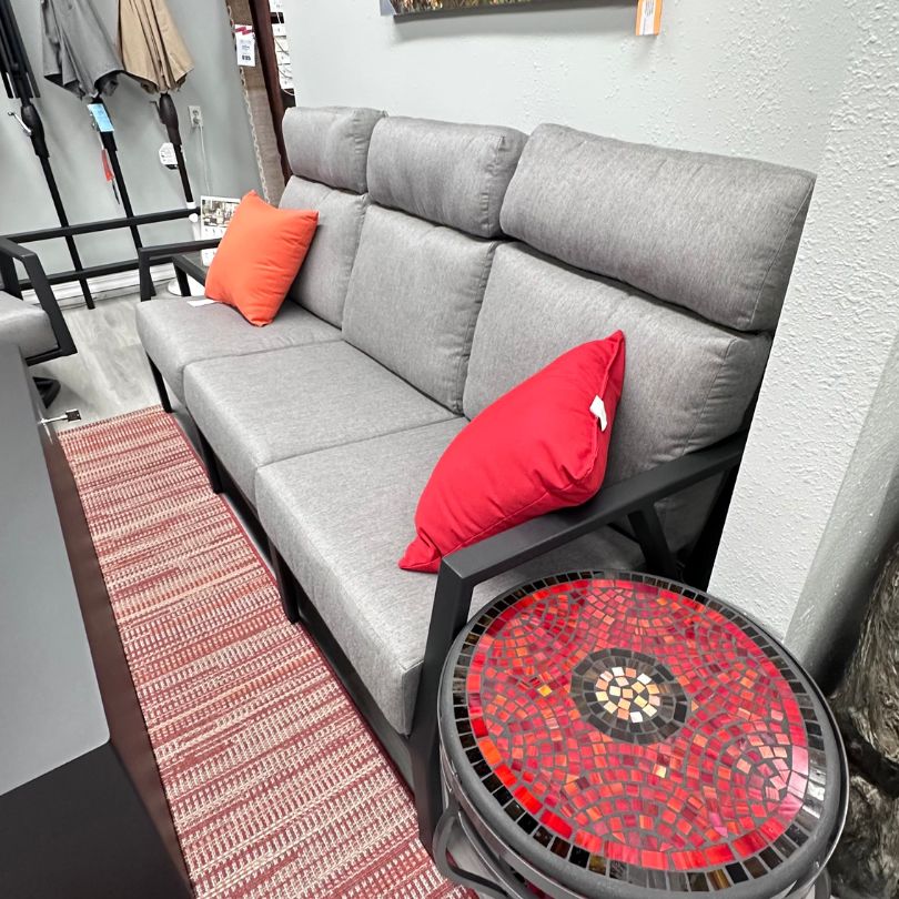 OW Lee Aris Patio Deep Seating Sofa - Graphite