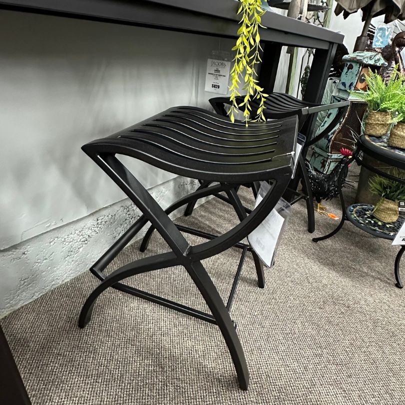 Hanamint Stratford Outdoor Patio Dining Armless Counter Stool