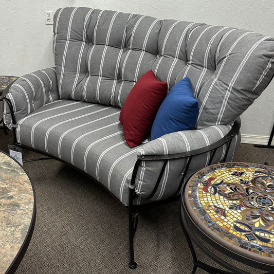 OW Lee Monterra Outdoor Patio Crescent Love Seat
