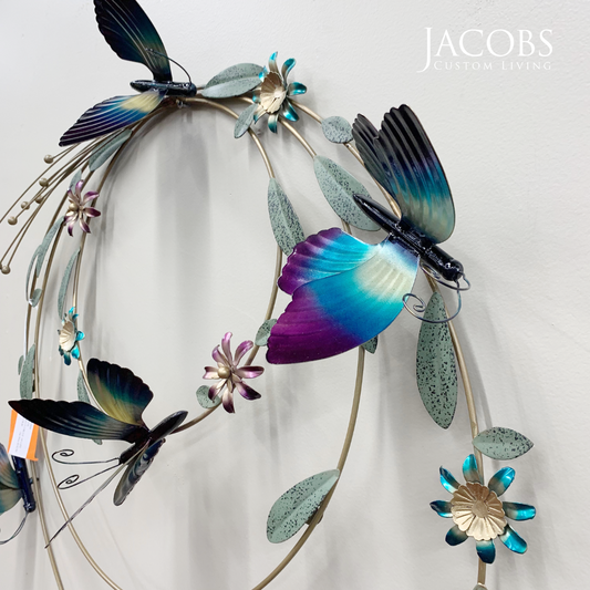 Butterfly Outdoor Wall Art | Jacobs Custom Living