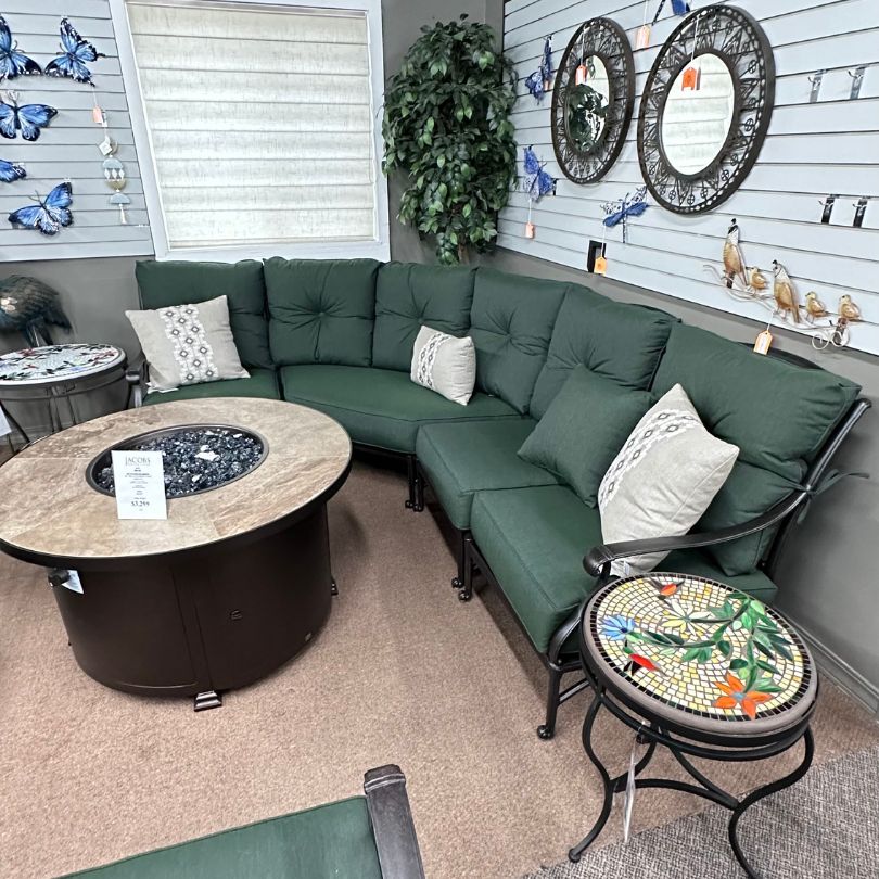 Hanamint Mayfair Outdoor Patio Deep Seating Estate Sectional