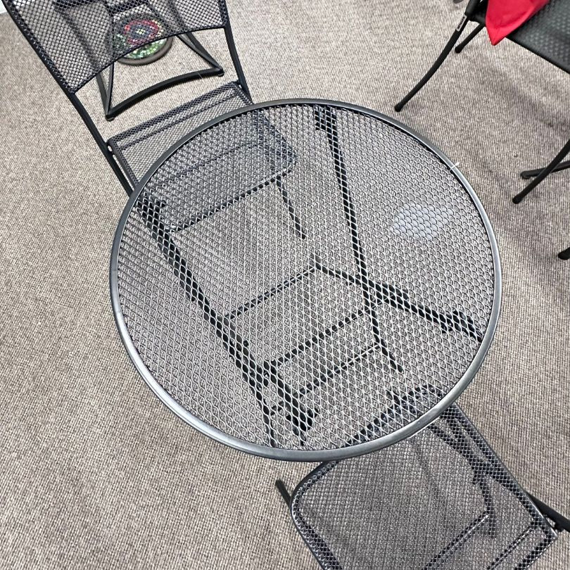 Kettler Cafe Napoli Outdoor Patio Bistro Dining 3 Piece Set