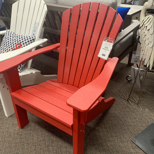 Relax in unmatched style and comfort with the Seaside Casual Adirondack Shellback Chair in stock at Jacobs Custom Living in Spokane Valley, WA!