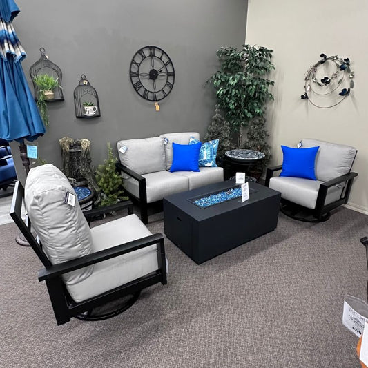 Homecrest Elements Patio Cushion Swivel Rocker