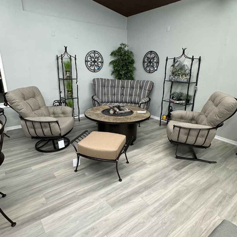 OW Lee Monterra Outdoor Patio Crescent Love Seat