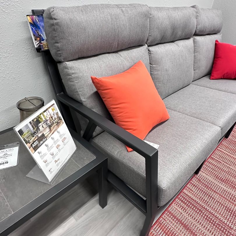 OW Lee Aris Patio Deep Seating Sofa - Graphite