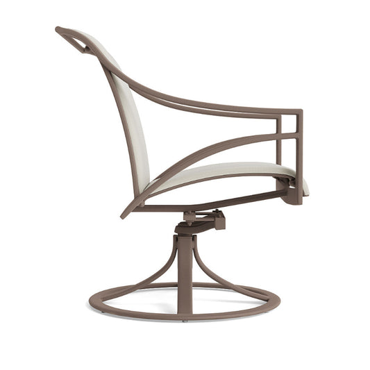 Brown Jordan Pasadena Outdoor Patio Sling Swivel Rocker