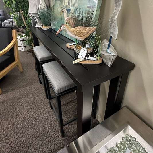Hanamint Sherwood 16" x 70" Outdoor Patio Counter Table