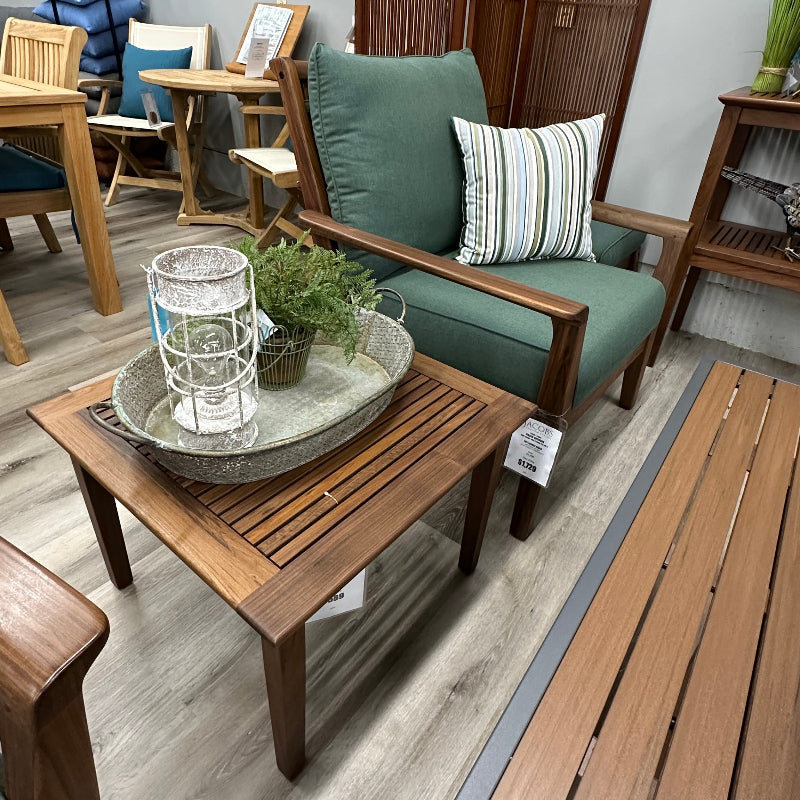 Jensen Leisure Opal Outdoor Patio 24" Square End Table