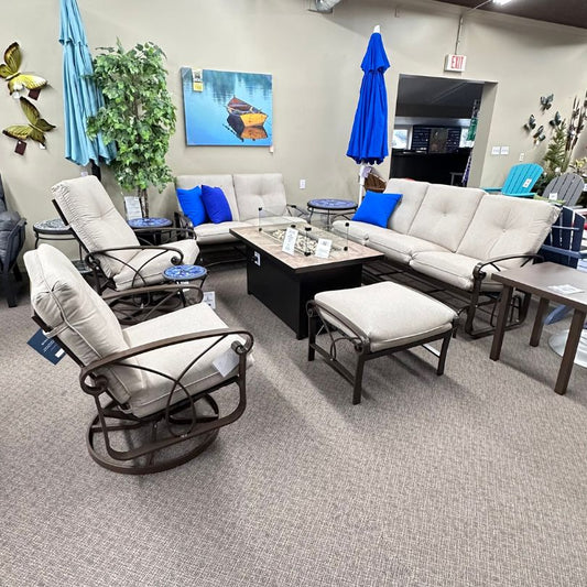 Winston Palazzo Deep Seating Loveseat Glider