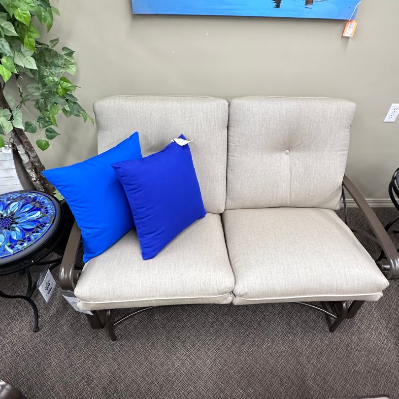 Winston Palazzo Deep Seating Loveseat Glider