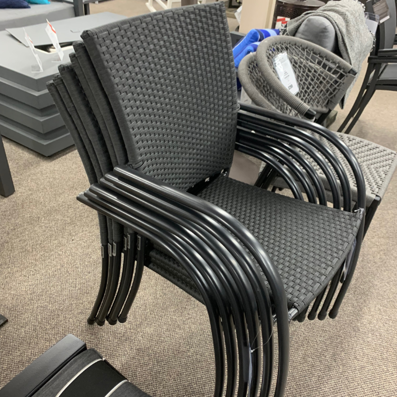 Stackable patio chairs online costco