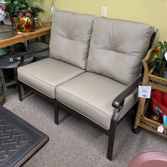 Patio Renaissance Mandalay Patio Loveseat is available at Jacobs Custom Living Spokane Valley WA showroom.