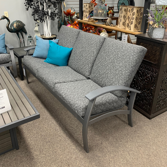 Telescope Belle Isle Outdoor Patio Cushion Sofa | Jacobs Custom Living