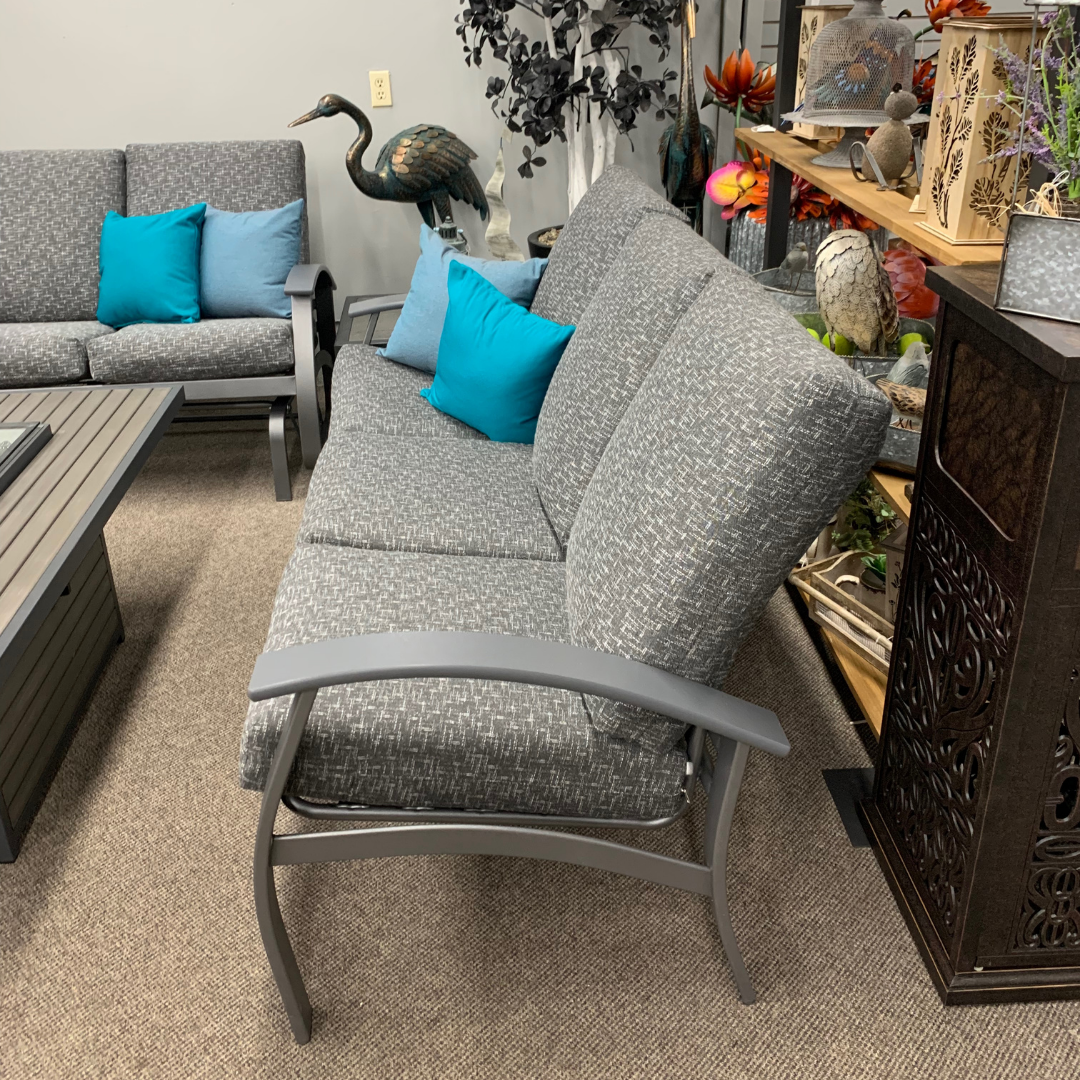 Telescope Belle Isle Outdoor Patio Cushion Sofa | Jacobs Custom Living