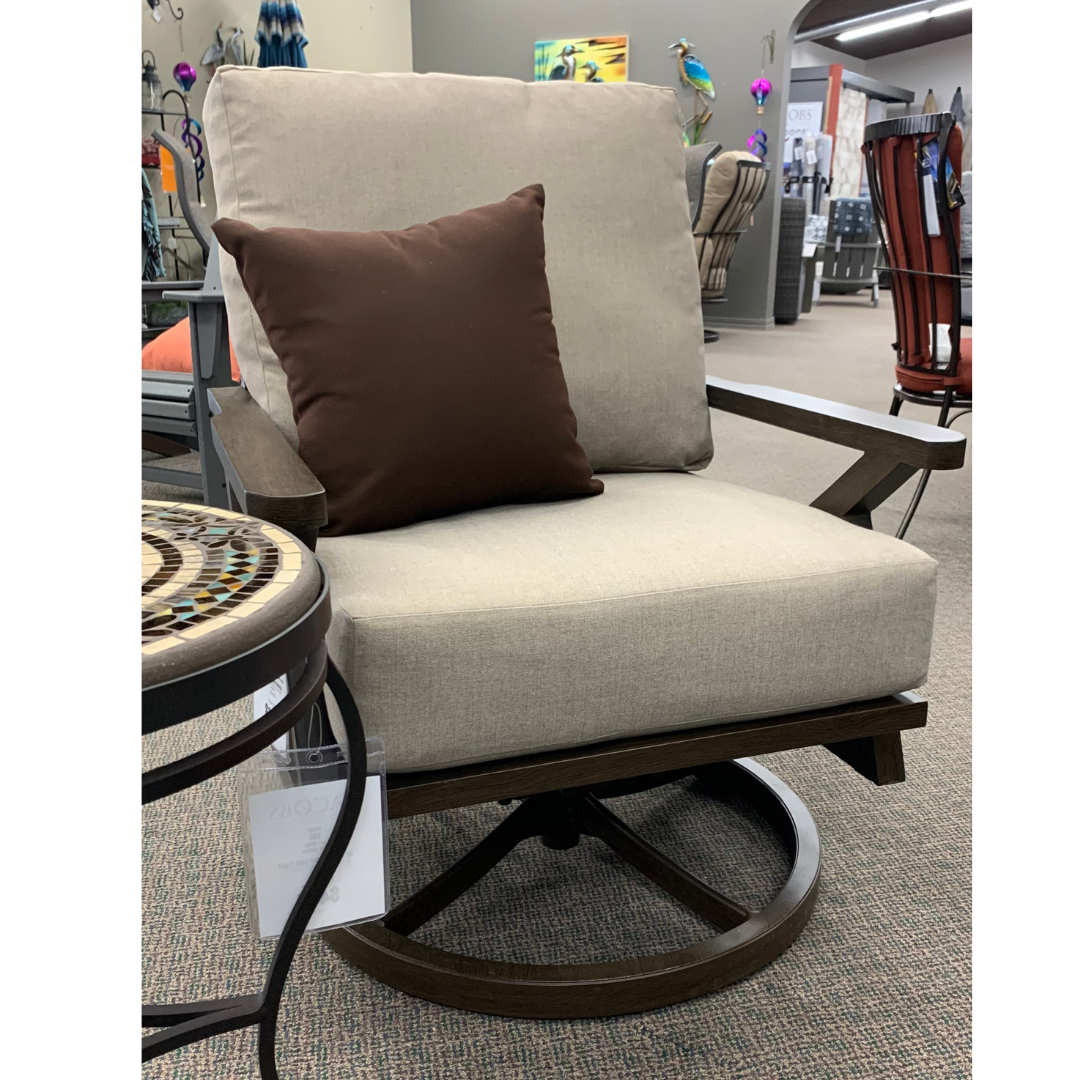 Patio Renaissance Cabrillo Patio Swivel Rocker | Jacobs Custom Living