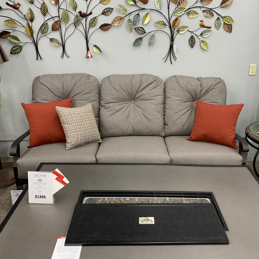 Woodard Cortland Deep Seating Patio Sofa | Jacobs Custom Living