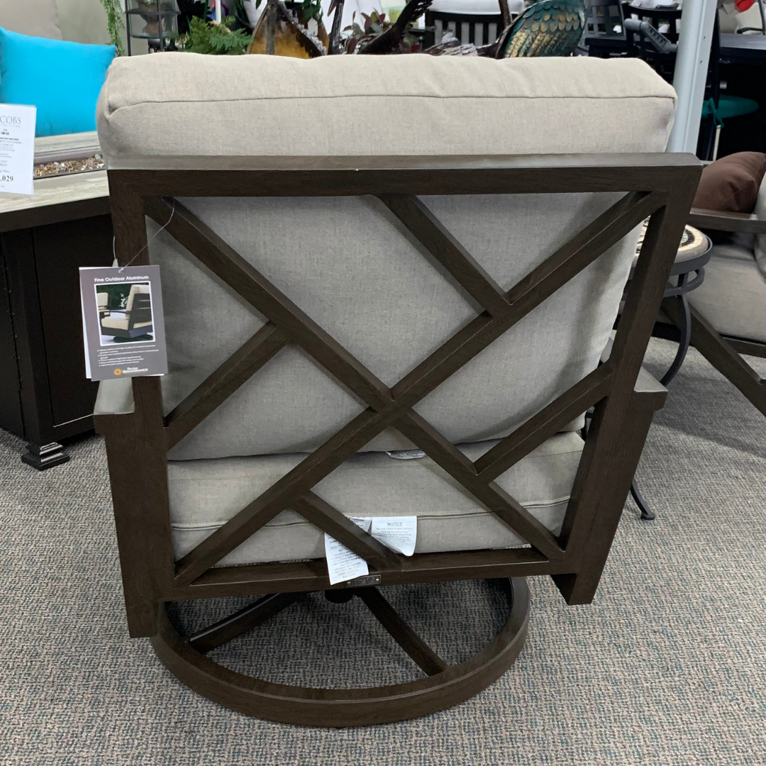 Patio Renaissance Cabrillo Patio Swivel Rocker | Jacobs Custom Living