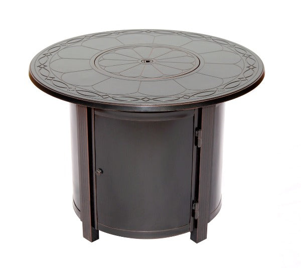 Alfresco Home Alfresco Home Hartwick 34" Round Gas Chat Fire Pit at Jacobs Custom Living Spokane Valley WA, 99037