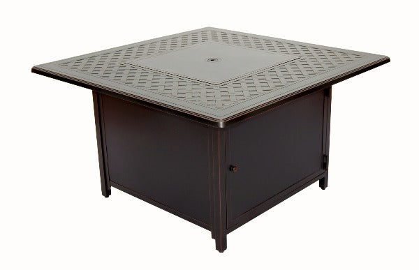 Alfresco Home Alfresco Home Heron 42" Square Gas Chat Fire Pit at Jacobs Custom Living Spokane Valley WA, 99037