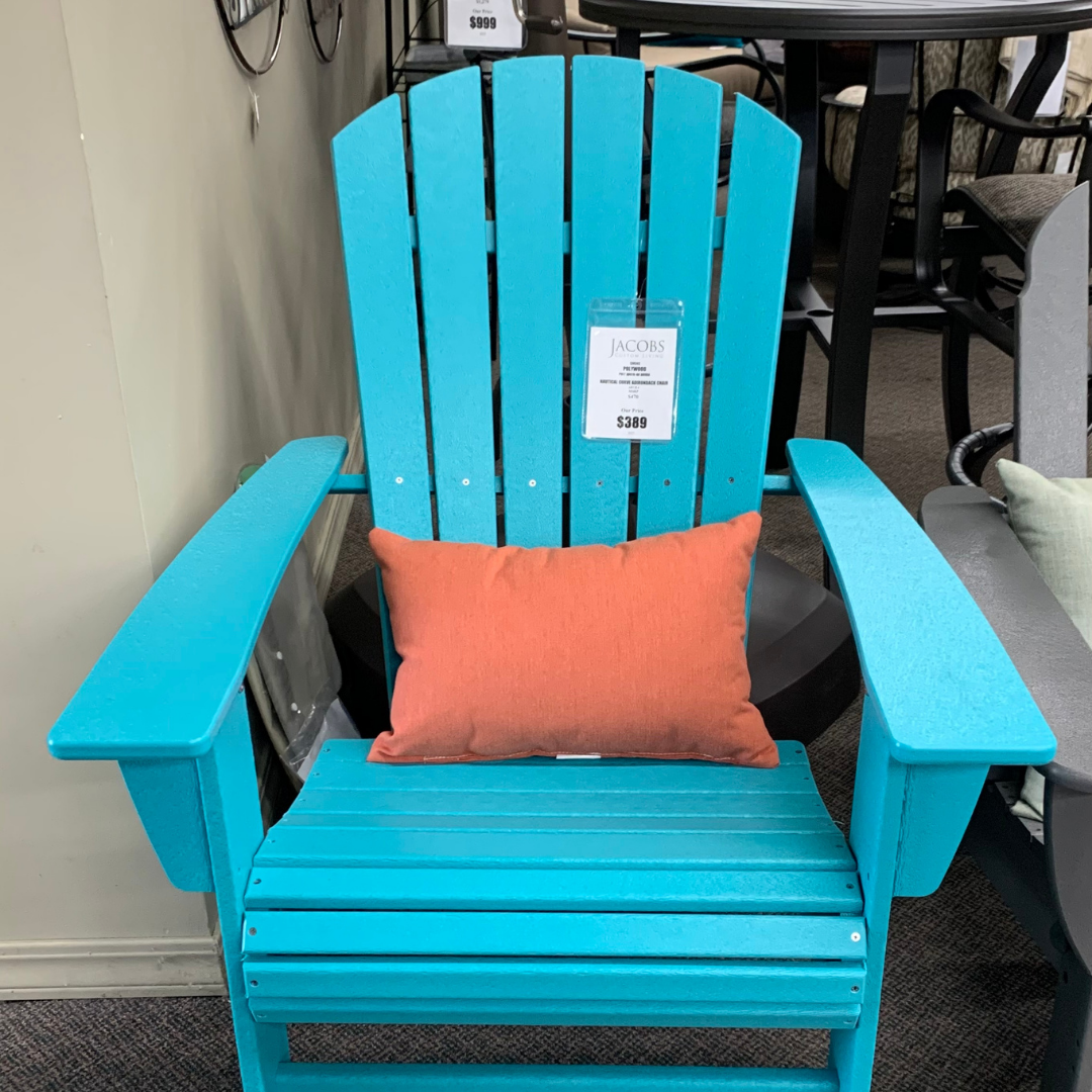 Polywood Nautical Curve Adirondack Chair | Jacobs Custom Living