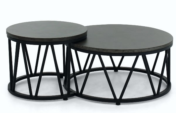 Alfresco Home Menton LWC Coffee Tables (set of 2) at Jacobs Custom Living Spokane Valley WA, 99037