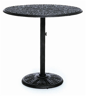 Hanamint Tuscany Outdoor Patio 42" Round Best Pedestal Bar Height Table at Jacobs Custom Living