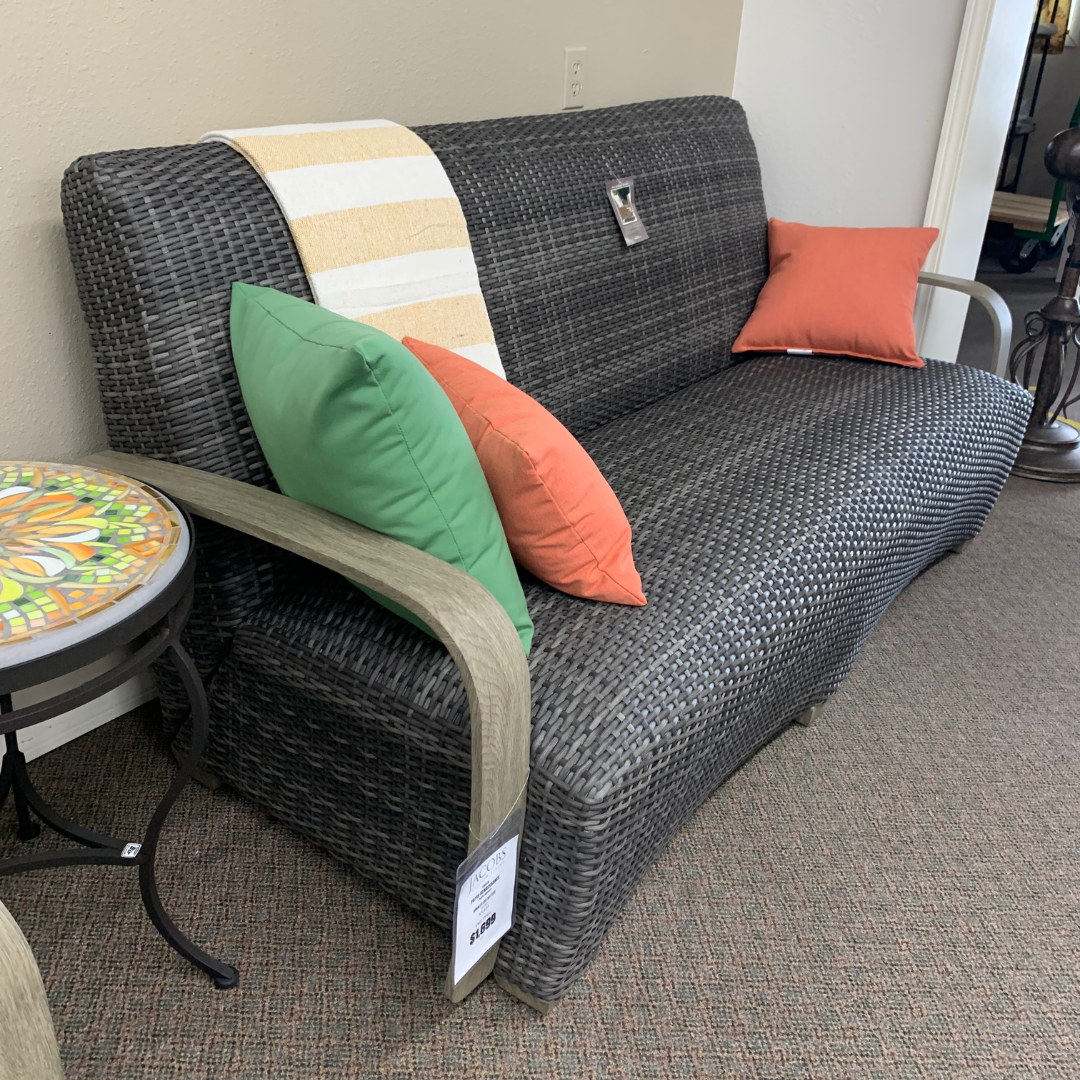 Patio Renaissance Amalfi Patio Settee | Jacobs Custom Living