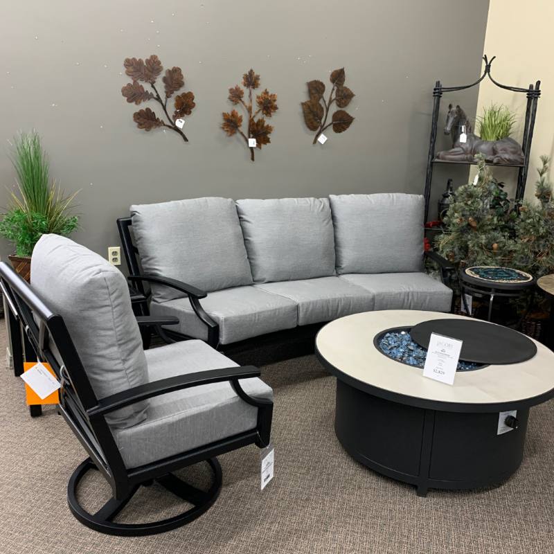 Tropitone Marconi Patio Cushion Swivel Action Lounge Chair