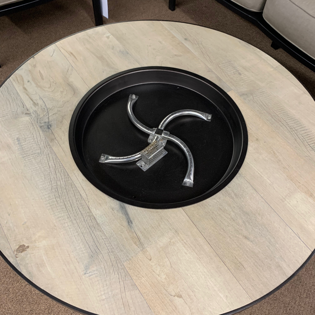 OW Lee 42" Round Occasional Fire Pit Table | Jacobs Custom Living