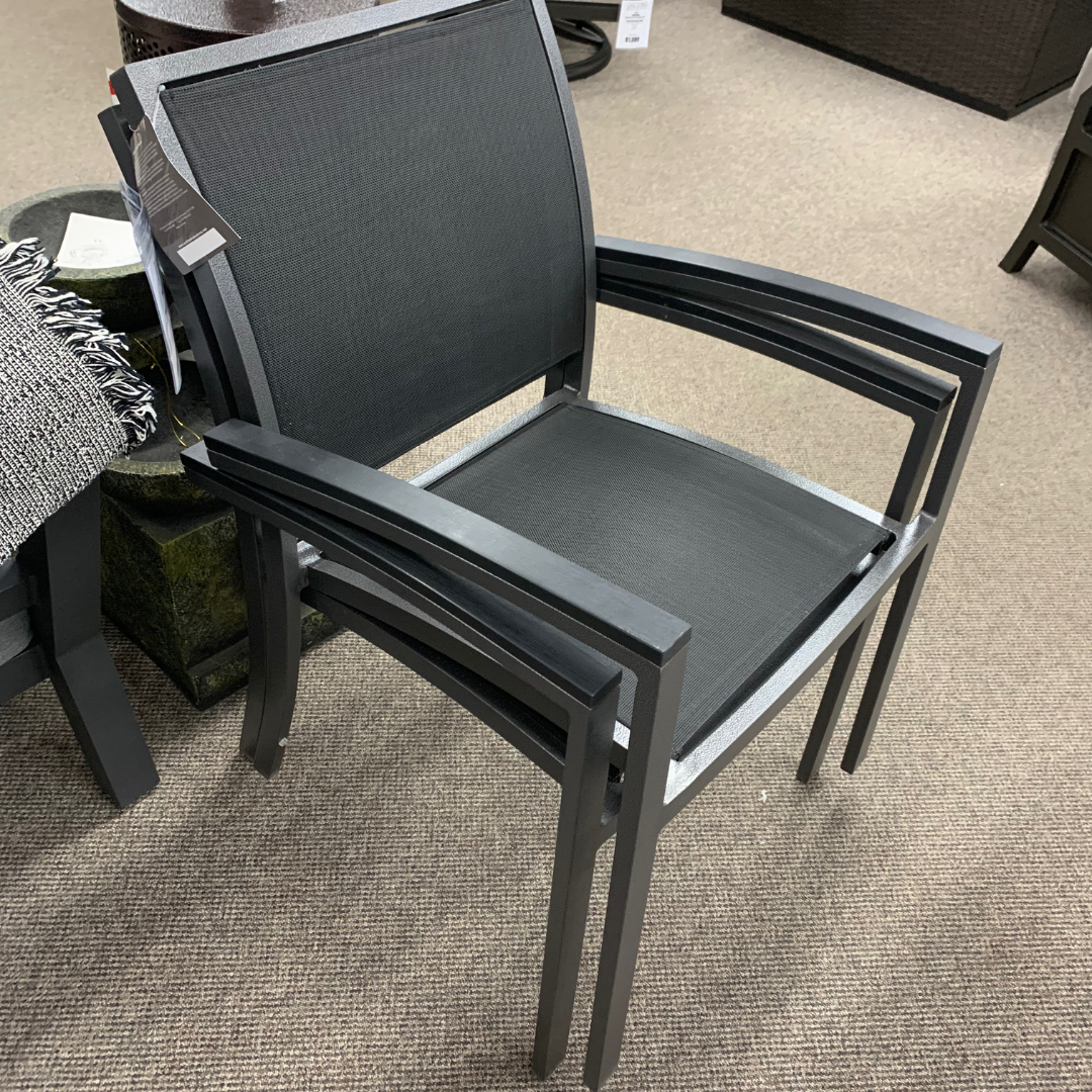 Patio Renaissance Ochi Stacking Sling Patio Dining Chair Jacobs