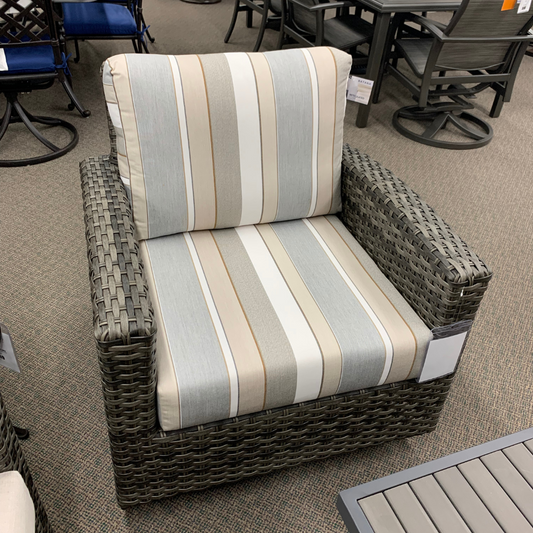Ratana Portfino Deep Seating Swivel Glider is available at Jacobs Custom Living in Spokane Valley, WA.