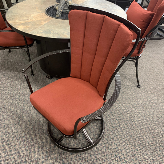 OW Lee Monterra Patio Dining Swivel Rocker | Jacobs Custom Living