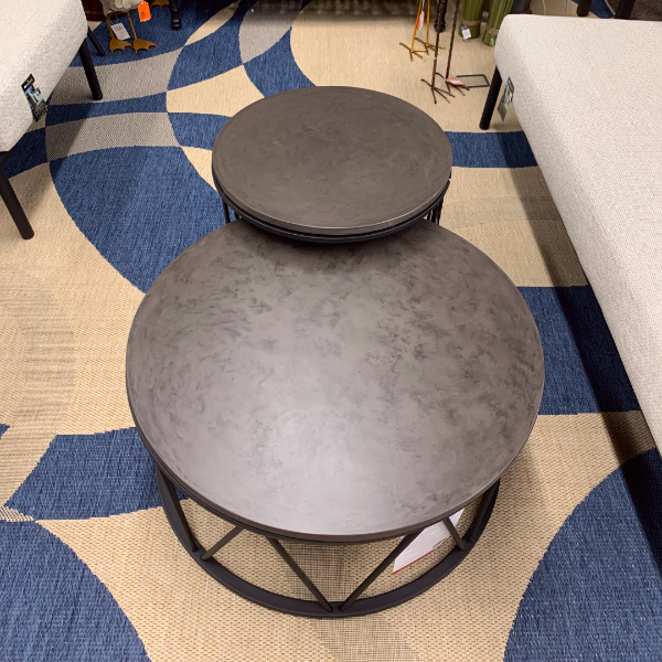 Alfresco Home Menton LWC Coffee Tables (set of 2) at Jacobs Custom Living Spokane Valley WA, 99037
