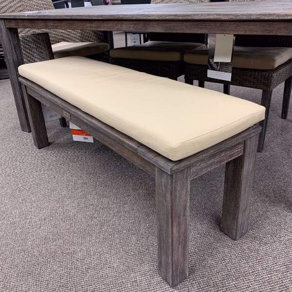 Alfresco Home Malvern 50" Wood Dining Bench at Jacobs Custom Living Spokane Valley WA, 99037