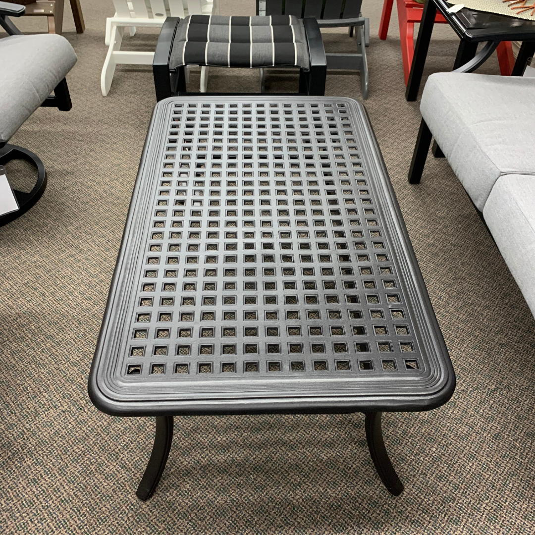 Hanamint New Classic 28 x 48 Rectangle Coffee Table is available at Jacobs Custom Living in Spokane Valley, WA