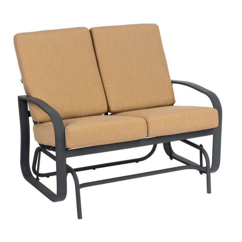 Woodard Cayman Isle Loveseat Glider at Jacobs Custom Living Spokane Valley WA, 99037