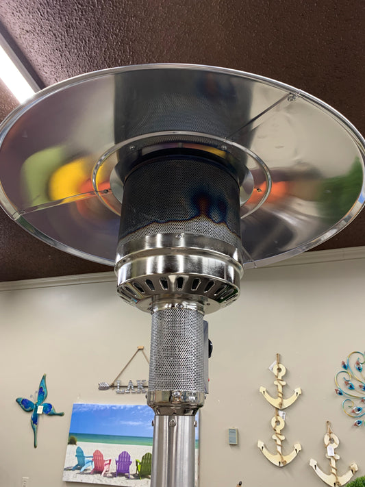 Paca Steel Propane Heater Stainless Steel is available at Jacobs Custom Living in Spokane Wa