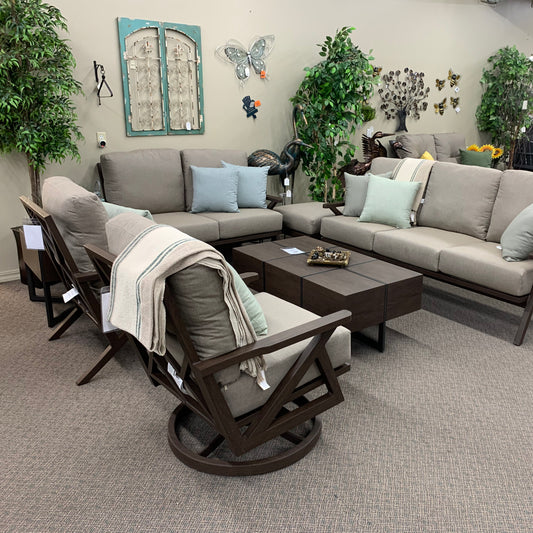 Shop Local Spokane Valley, WA for the best outdoor patio sofas from Patio Renaissance available at Jacobs Custom Living in Spokane Valley, WA