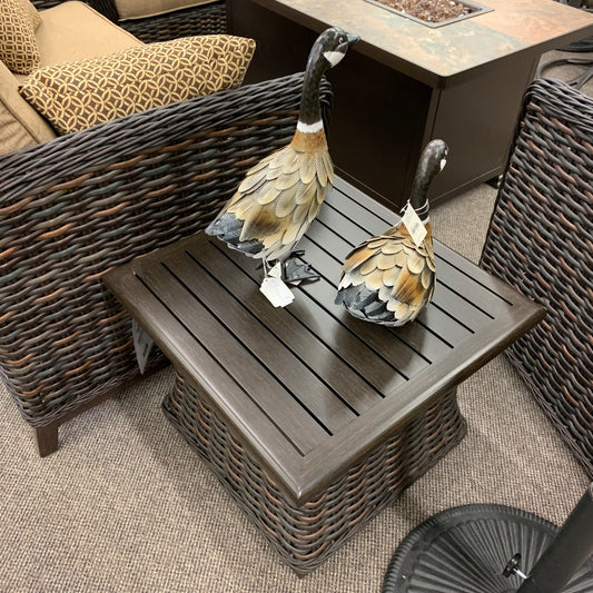 Shop Local Spokane Valley, WA for the best outdoor patio end table from Patio Renaissance available at Jacobs Custom Living in Spokane Valley, WA