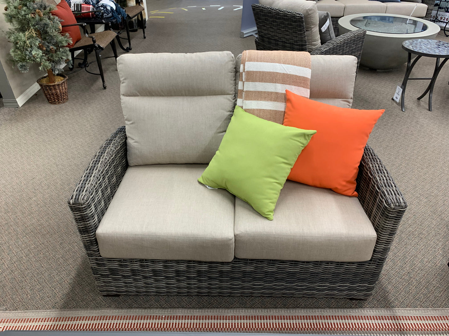 Shop Local Spokane Valley, WA for the best outdoor patio sofas from Patio Renaissance available at Jacobs Custom Living in Spokane Valley, WA