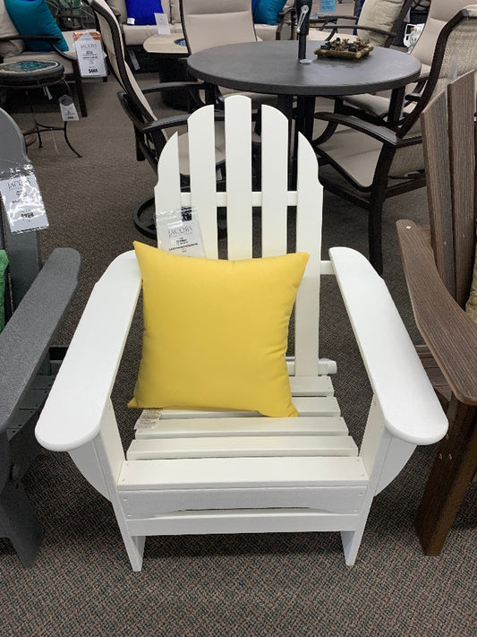 Polywood Classic Folding Adirondack Chair. You have permission to relax with Sustainable outdoor living furniture from Jacobs Custom Living from Spokane, Wa.
