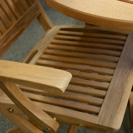 Kingsley-Bate Monterey Teak Outdoor Patio Folding Side Chair