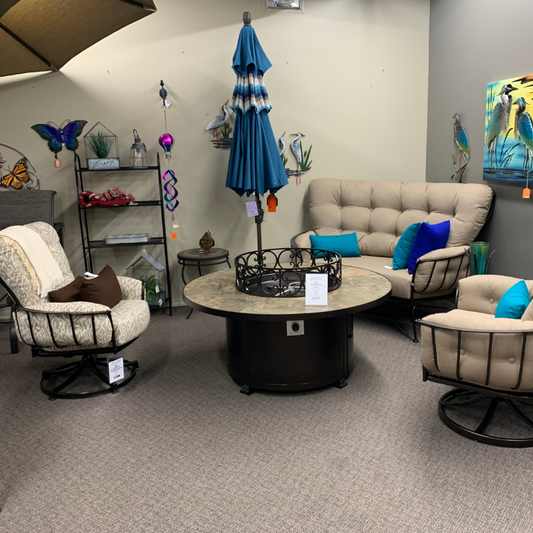 OW Lee Monterra Urban Swivel Rocker Lounge Chair | Jacobs Custom Living