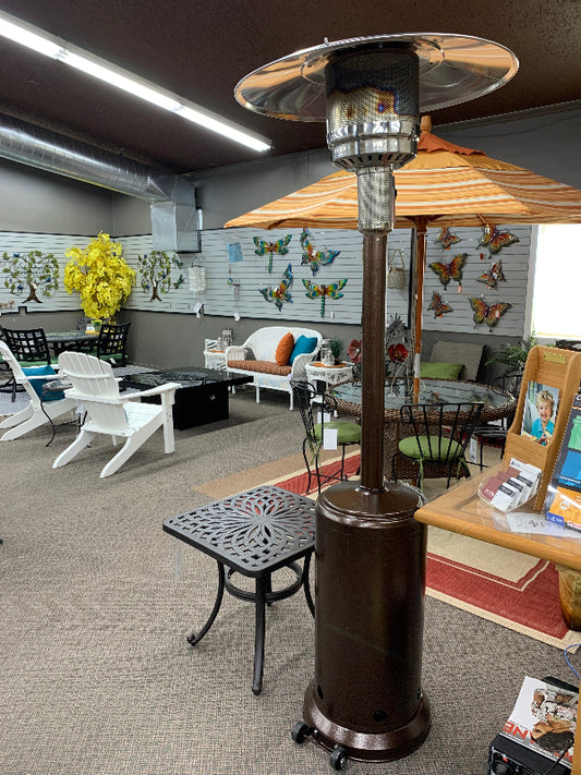 Paca Steel Propane Patio Heater Bronze