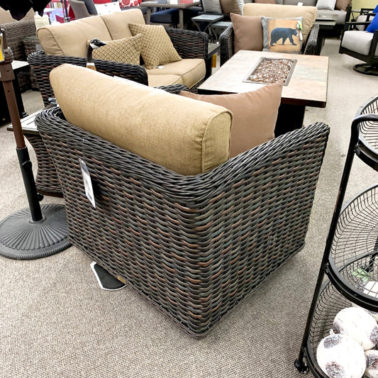 Patio Renaissance Outdoor Patio Deep Seating Swivel Glider