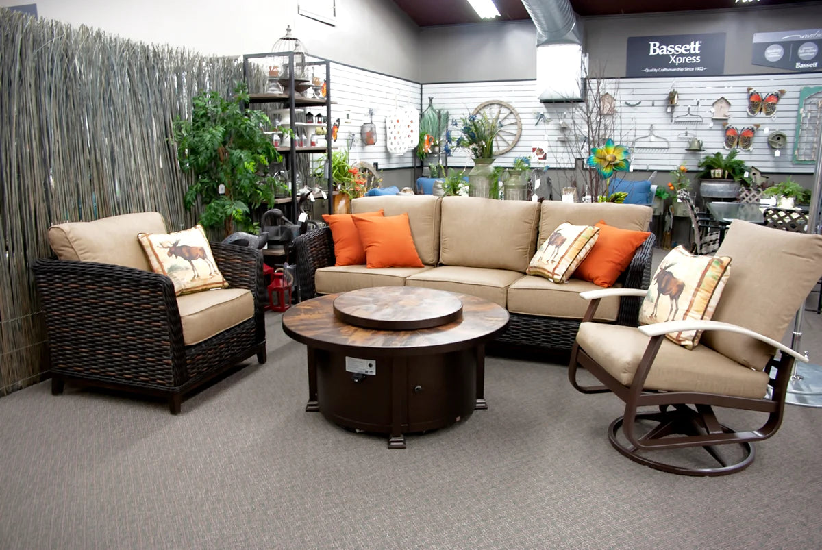 Shop Local Spokane Valley, WA for the best outdoor patio end table from Patio Renaissance available at Jacobs Custom Living in Spokane Valley, WA