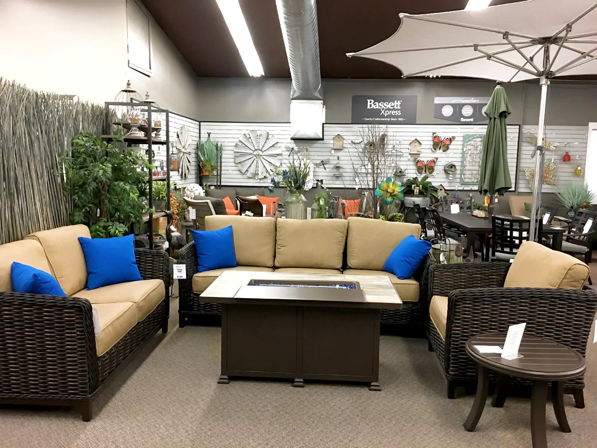 Shop Local Spokane Valley, WA for the best outdoor patio end table from Patio Renaissance available at Jacobs Custom Living in Spokane Valley, WA
