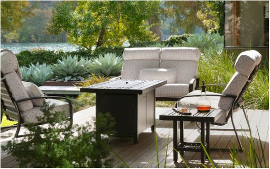 Woodard Cayman Isle Deep Seating Sofa at Jacobs Custom Living Spokane Valley WA, 99037